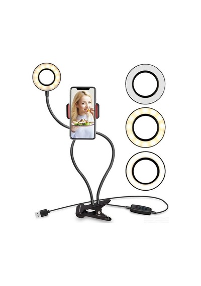 Akrobatik Işıklı Youtuberlar İçin Telefon Tutacağı