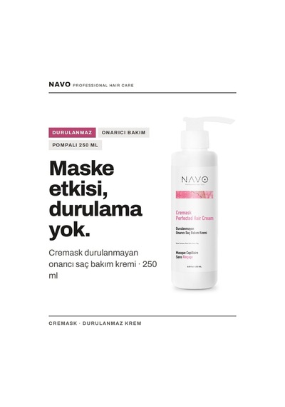 Argan&keratin Bağ Onarıcı Ve Şekillendirici Saç Bakım Kremi 250ml Cremask Perfected Haır Cream