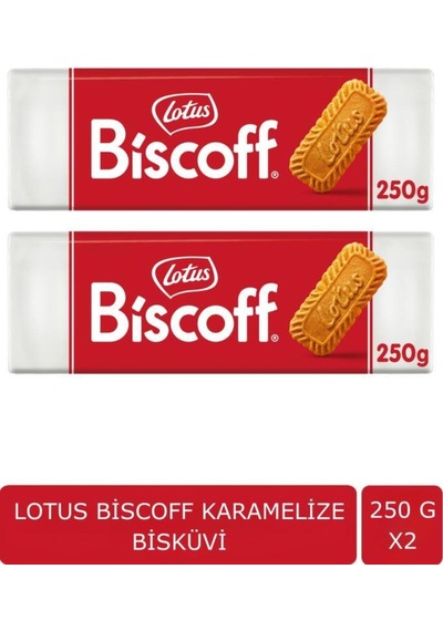 Biscoff Karamalize Bisküvi 250 G X 2