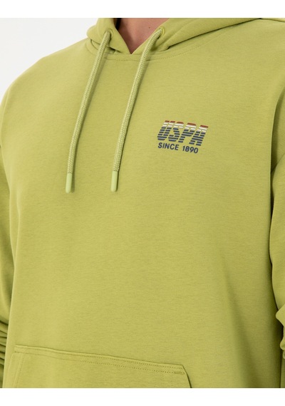 U.s. Polo Assn. Erkek Fıstık Sweatshirt 50293442-vr087 Fıstık Fıstık Yeşili