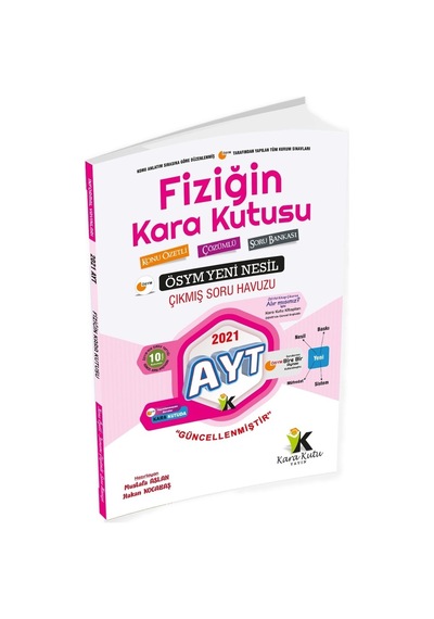 Yks-Ayt Fiziğin Kara Kutusu Konu Özetli Tamamı Çözümlü Soru Bankası