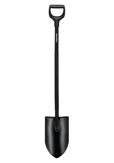 Fiskars 1066709 Ergonomik Pro Sivri Uçlu Ağır İş Küreği Xl