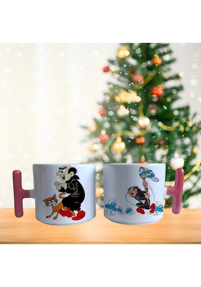 Şirinler Gargamel Kupa Bardak Tek Adet 0487 Çok Renkli