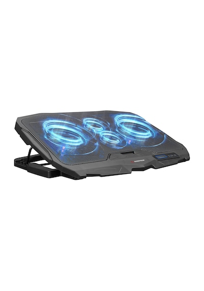 Rampage Addison Ad-rc4 Mavi Ledli 2 125mm+2 70mm Işıklı Fan 15-17 Notebook Soğutucu Stand -