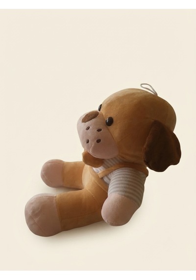 Peluş Köpek -açık Kahverengi-35 Cm