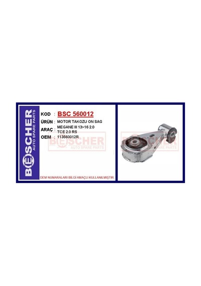 Motor Takozu On Sag Megane Iıı 13 16 2.0 Tce 2.0 Rs 84565433