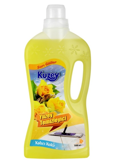 Kuzey Sıvı Yüzey Temizleyici A. Bazlı Sarı Gül 1 Lt Tekli