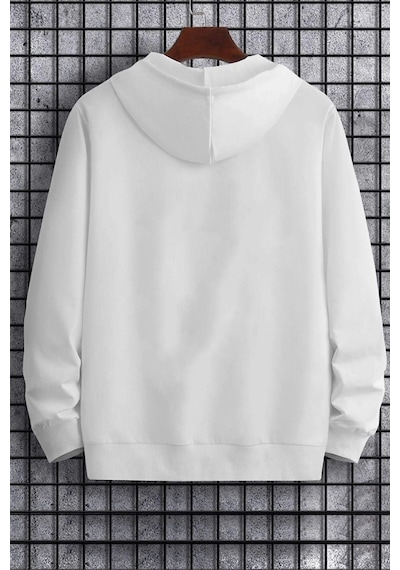 Uyguntarz Unisex Celtics Baskılı Sweatshirt beyaz
