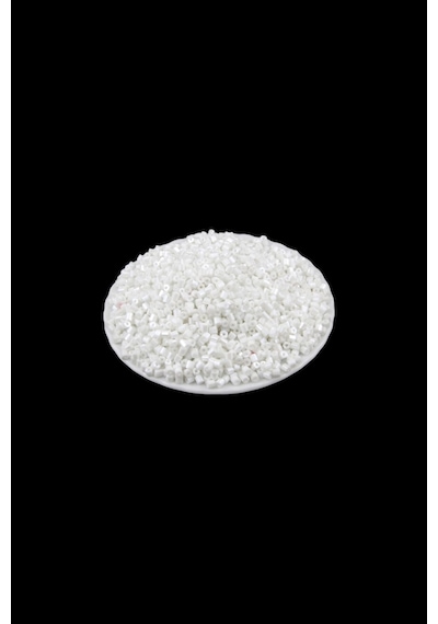 Süt Beyaz 5x4 Mm Büyük Kesme Boncuk 50 Gr