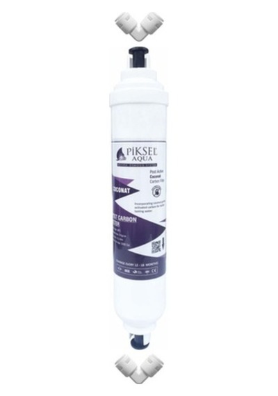 Piksel Aqua Tatlandırıcı Post Karbon Su Arıtma Cihazı Filtresi
