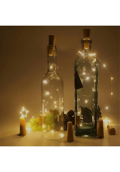 Mantar Led Işık Yılbaşı Işığı 5 Adet Sarı