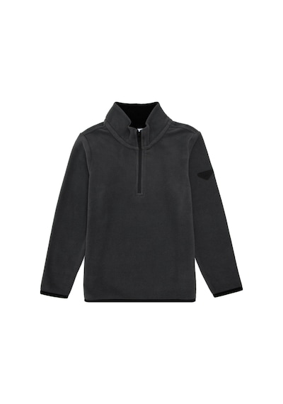 U.S. Polo Assn. Erkek Çocuk Yarım Fermuarlı Antrasit Polar Sweatshirt 50298060-VR006
