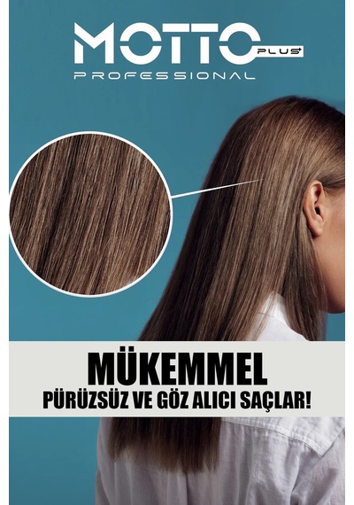 Motto Plus Professional Yavaş Uzayan - Aşırı Yıpranmış Saçlar İçin Tuz İçermeyen Keratin Maskesi 500ml