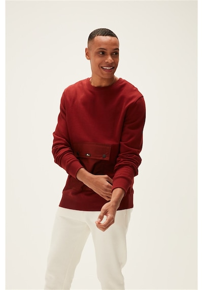 Bad Bear Kangaroo Coodie Erkek Sweatshirt-25257 Bordo