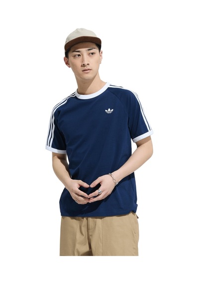 Ke3536-e Adidas 3s Tee Erkek T-shirt Mavi Ke3536-e Mavi