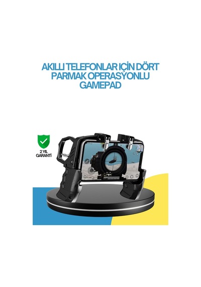 Yamanhobi Dört Parmak Destekli Mobil Gamepad Tetikli Oyun Kontrolcüsü Diğer