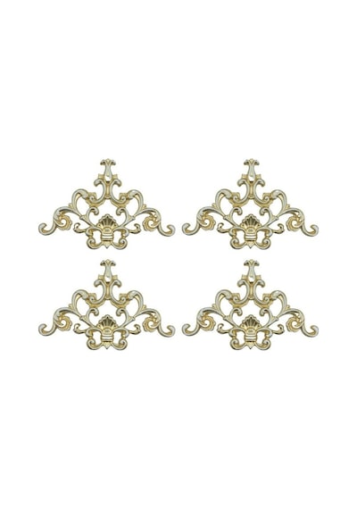 Dekoratif Sarmaşık Bronz 4'Lu Motif Paketi