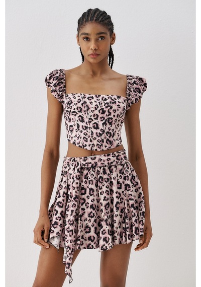 Sagaza Studio Ss6183 Bonnie Takım Leopar