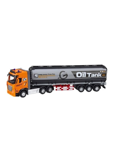Uzaktan Kumandalı Tanker Tır 1:24 Ölçek Şarjlı Oyuncak Tır 2.4ghz Yakıt Tankeri Kamyon