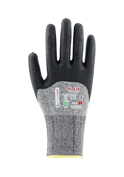 Köpük Nitril Kaplı Sandy Finish Polyester Eldiven Sf 534 Gr/sy No:10