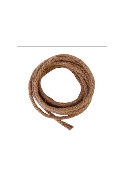 Kedi Tırmalama İpi, 6 Mm, 10 Metre, Krem