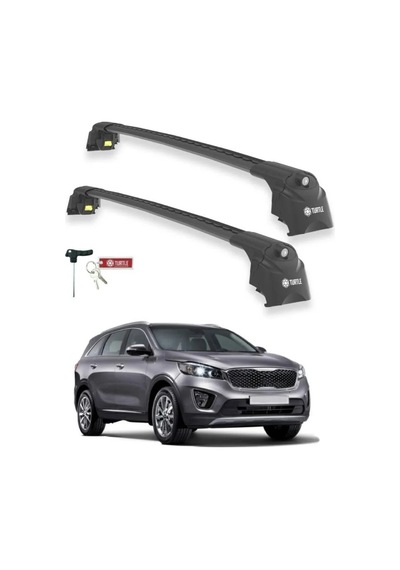Turtle Kia Sorento Prime Um 2015-2020 Ara Atkı Air2 Siyah