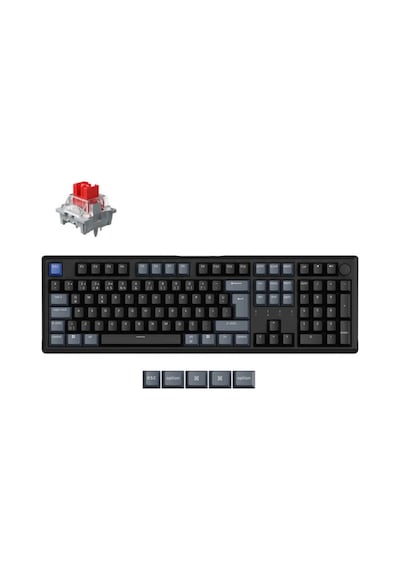 Keychron J5 Ultra 2.4ghz, Bluetooth 5.3 Ve Usb-c, 8.000hz Kablosuz %100 Tam Boy Özel Mekanik Klavye J5u-n1z-tr