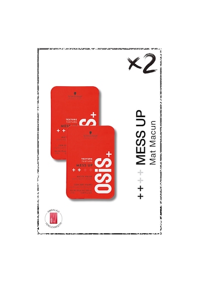 Schwarzkopf Osis Mess Up Mat Wax 2 x 100 ML