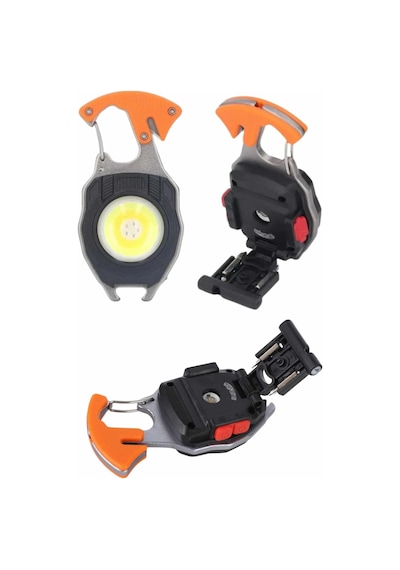 Çok İşlevli Acil Durum Işığı Usb Şarjlı Cep Feneri 7 Farklı Mod - Lisinya Çok Renkli