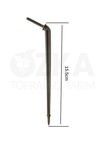 Saksı Sulama Sistemi 4 Çıkışlı Ahtapot Damlatıcı 8 L/h 5'li Paket 20 Saksı 5 Mm Spagetti Hortumlu Sera Ve Topraksız Tarım İçin