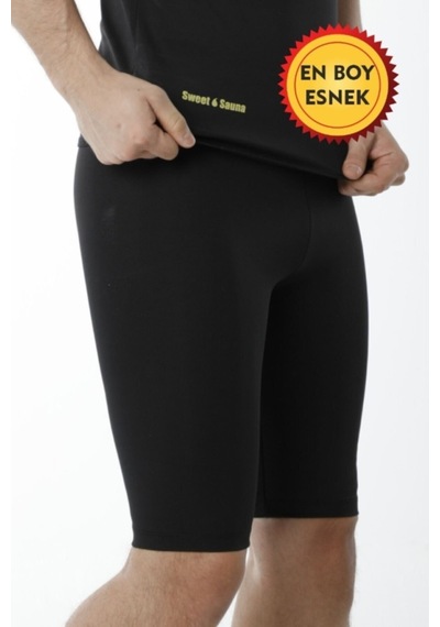 Fitformgiyim Unisex % 100 Extra Termal Kısa Şort Termal Kadın -erkek Acık Siyah