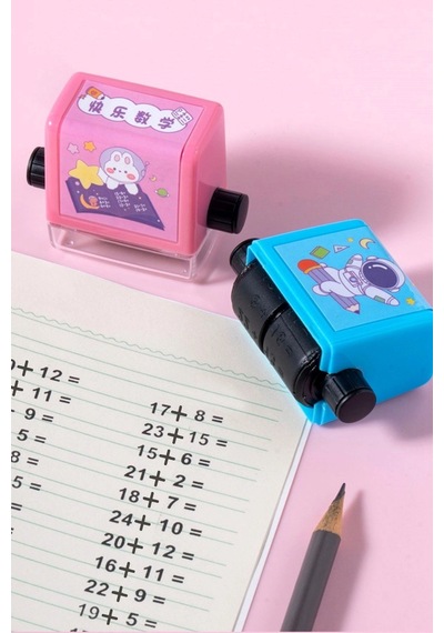 Eğlenceli Öğrenme Aracı Renkli Matematik Toplama Kaşesi