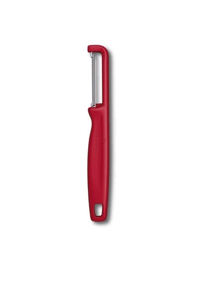 Victorinox Iota Tırtıklı Kenar Çift Taraf Kırmızı Soyacak Kırmızı