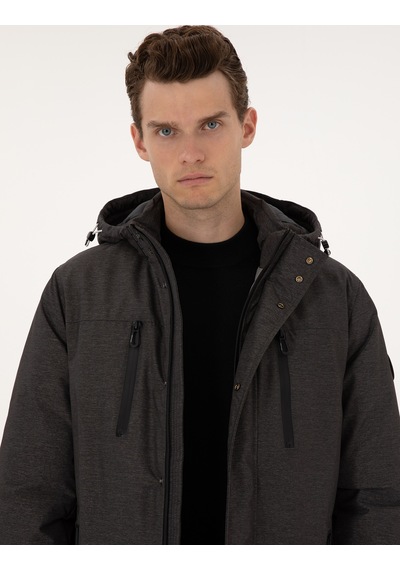 Pierre Cardin Erkek Antrasit Mont 50310080-vr006