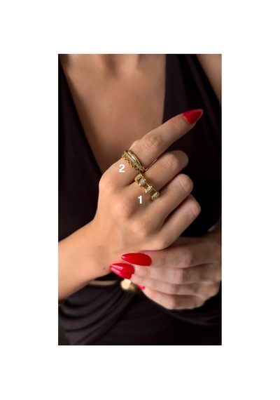 1 Numaralı Xuping Yüzük Gold Gold