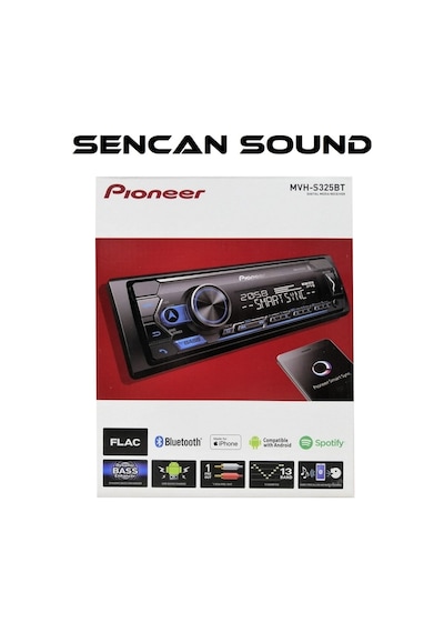 Pioneer Mvh-s325bt Bluetooth'lu - Sencan Sound