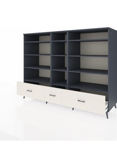 Kronos Dolap 12 Raflı 3 Çekmeceli 220x59x163 Antrasit-antrasit/a Antrasit-antrasit/aytaşı Kronos Dolap 12 Raflı 3 Çekmeceli 220x59x163 Antrasit-antrasit/a Antrasit-antrasit/aytaşı