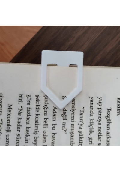 Parmak Kitap Ayracı Kitap Okuma Sayfa Tutucu 3 Lü Set