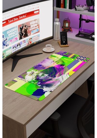 Maksimalizm Kaymaz Dikişli Kauçuk Oyuncu Mousepad V1 - 70x30 Xl Gaming Mouse Pad Fare Altlığı