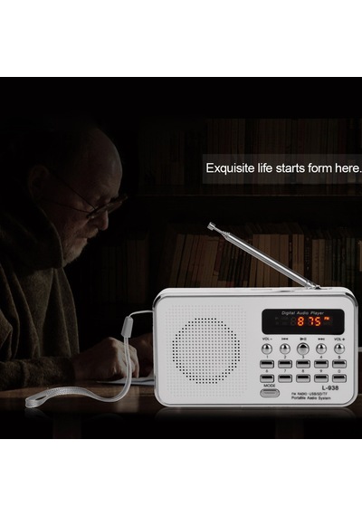 Xindoker L-938 Mini Fm Radyo Hoparlör: Her Yerde Yüksek Ses Kalitesi Ve Şık Tasarım
