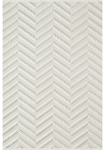 Arta Ct012a Beyaz Halı Dekoratif Sisal Yumuşak Bukleli Tozsuz Salon Halısı Yatak Odası Iskandinav