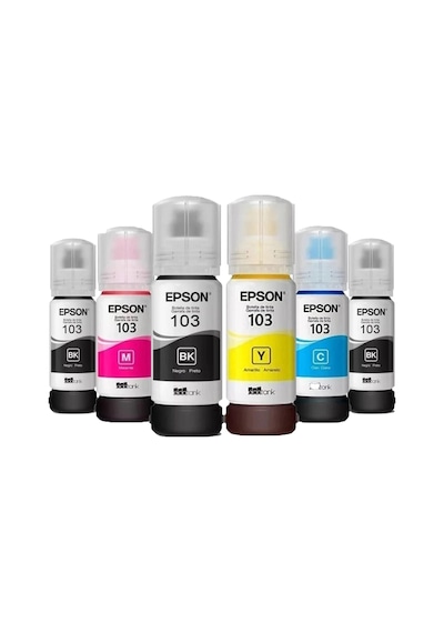 Epson 103  L5290 Uyumlu 4+2 Şişe Mürekkep Kartuşu