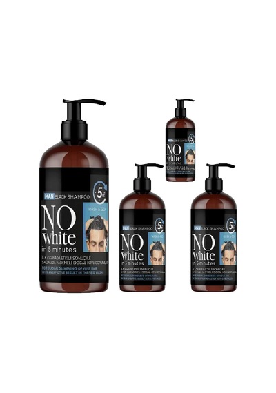 Hubrendy Sh Nowhite 4 Adet Antiwhitening Erkek Saç Şampuanı 250 Ml