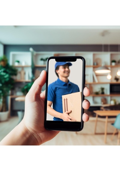Hp85 Görüntülü Smart Kapı Zili Siyah