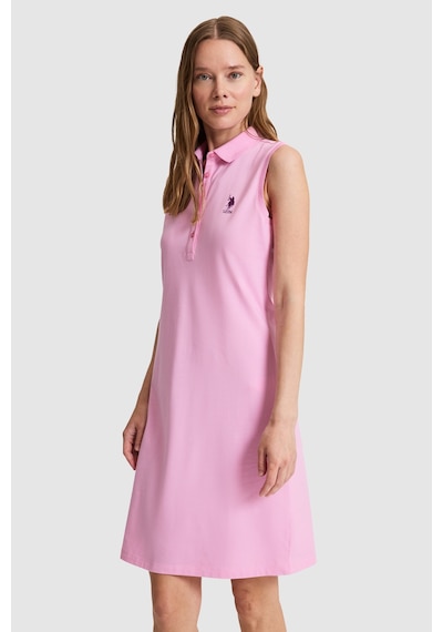 U.s. Polo Assn. Kadın Pembe Elbise Örme 50323571-vr041