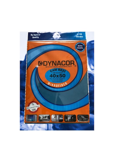 Sihirli İz Bırakmaz Mikrofiber Cam-ayna Yüzey Bezi 40x50 Mavi