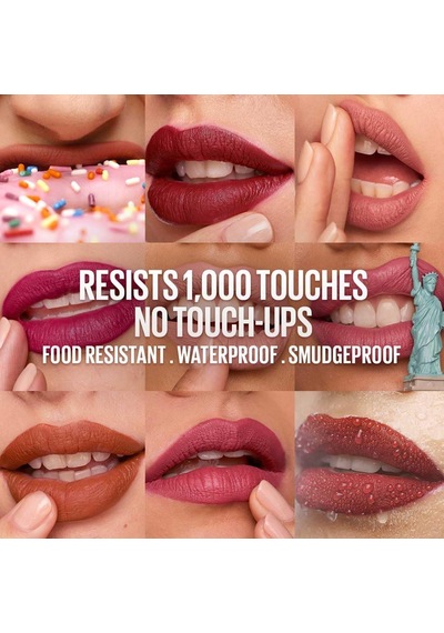 New York Super Stay Matte Ink Likit Mat Ruj - 500 Insider Belirtilmemiş
