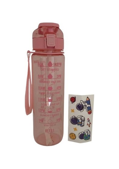 Motivasyon Su Matarası 1 Litre Sarı