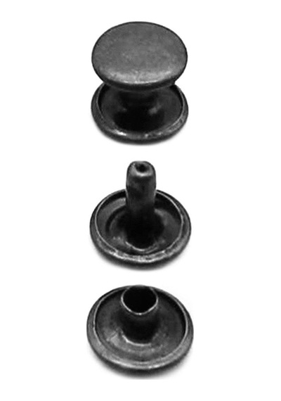 5 Mm 00 No Siyah Oksit Renkli 30 Adet Perçin Rivet