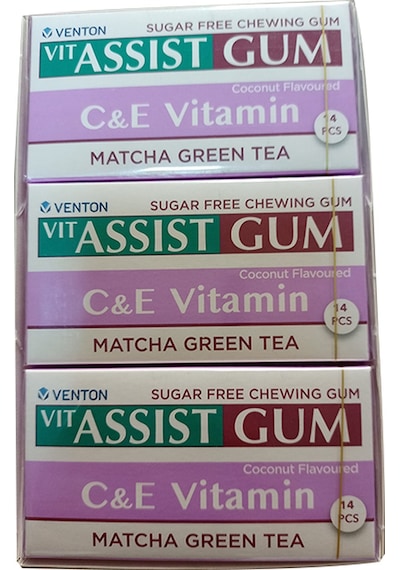 Vit-Assist gum C ve E vitaminli Sakız